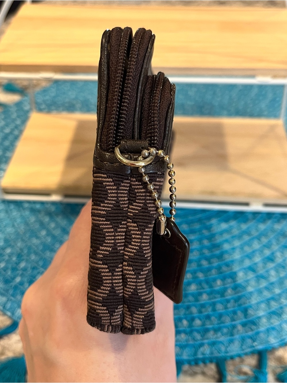 Coach Madison Needlepoint Wallet - Picture 5 of 12
